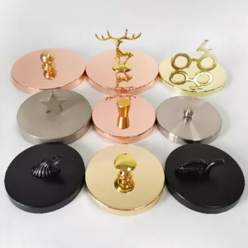 Couvercle de pot de bougie multi-style 3D personnalisé