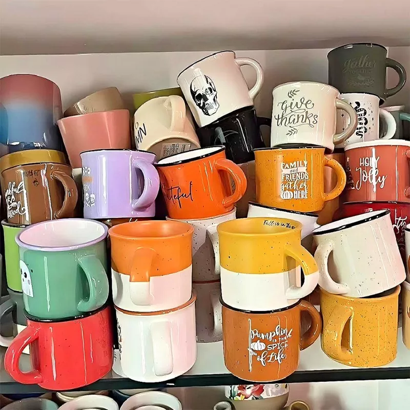 Tasse en grès céramique personnalisée