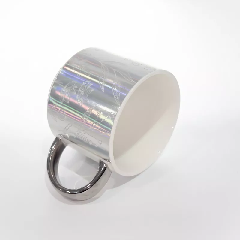 Tasse en céramique de décalcomanie de galvanoplastie