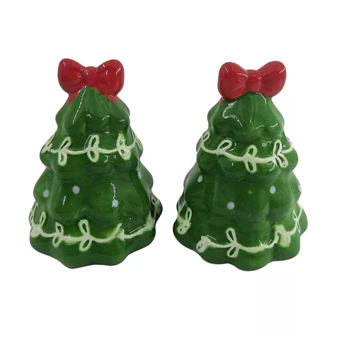Ornement d’arbre de Noël en céramique fait à la main