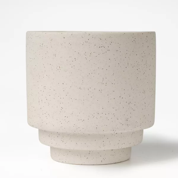Bougeoirs en céramique émaillée à motifs