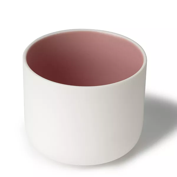 Bougeoirs en céramique bicolore